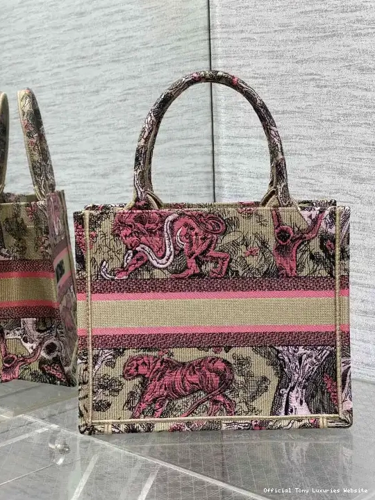 Tony Luxuries BOOK SMALL TOTE-26CM diro 0508